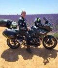 Motard 68 Jahre Gap Frankreich