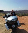 Motard 68 Jahre Gap Frankreich