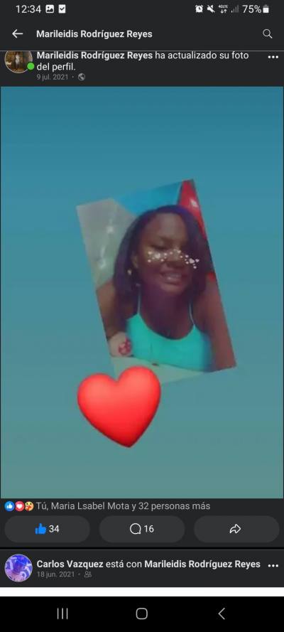 Marileidi 21 years San Todomigon  Dominican Republic