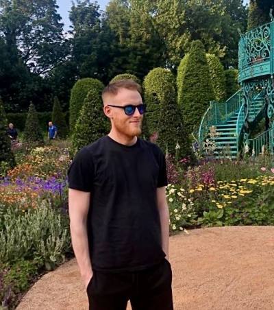 David 34 Jahre Belfast Royaume-Uni